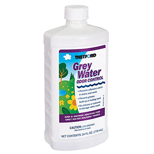 Grey Water Odor Control - RV Grey Water Tank Treatment, 24 oz - Thetford 15842