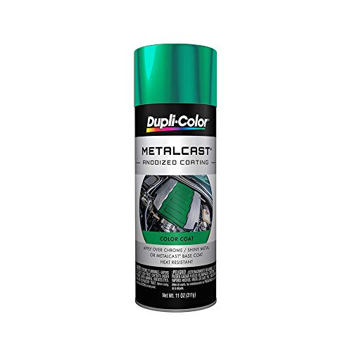 Dupli-Color MC203 Metalcast Automotive Spray Paint - Green Anodized Coating - 11 oz Aerosol Can