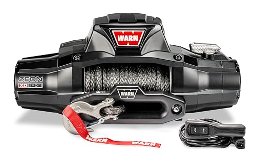 WARN 110010 Zeon XD 10-S Convertible Winch Kit with Hub Wireless & Wired Remote - 10,000 lb Capacity