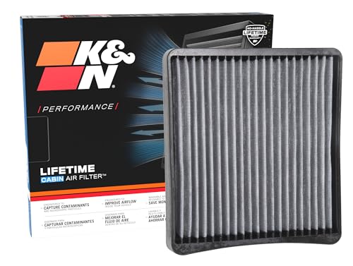K&N LIFETIME Cabin Air Filter: Premium, Washable, Clean Air for your Cabin: Compatible with 2016-2024 JEEP/RAM: Grand Wagoneer, Wagoneer, 1500, 2500, 3500, 4500, 5500, VF2065
