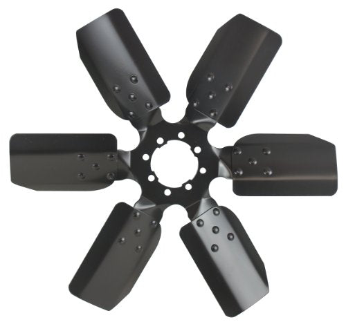 Derale 17118 Heavy Duty Fan Blade Series 1000 18" Steel Clutch Fan Standard Rotation,Black