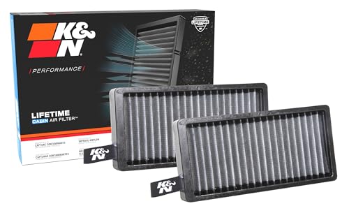 K&N LIFETIME Cabin Air Filter: Premium, Washable, Clean Air for your Cabin: Compatible with Select 2014-2020 BMW/MINI COOPER (i3, i3s, X1, X2, Clubman, Countryman), VF2060