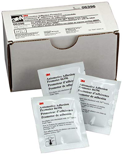 3M Automotive Adhesion Promoter, Sponge Applicator Packet 06396, 2.5 cc