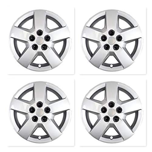 Coast To Coast IWC44016S Set of 4 Silver 16 Inch Hub Cap Wheel Covers for 07-11 Chevrolet HHR and 2008 Malibu