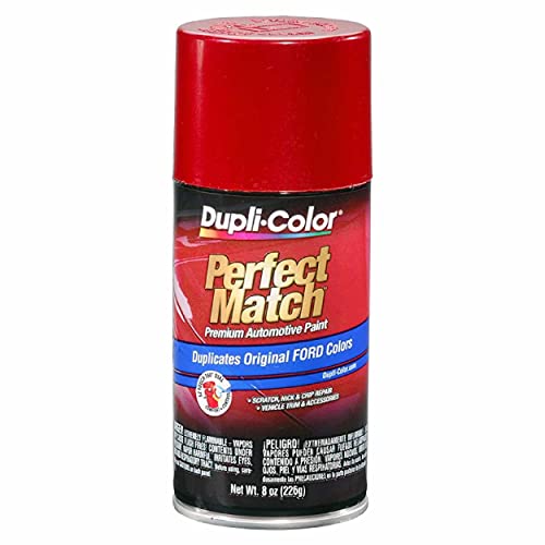Dupli-Color Perfect Match Premium Automotive Paint, Redfire Pearl (M), 8 oz