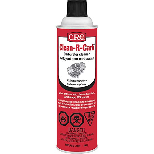 CRC Clean-R-Carb Carburetor Cleaner 05081 - 16 Wt Oz., Powerful Carb Cleaner