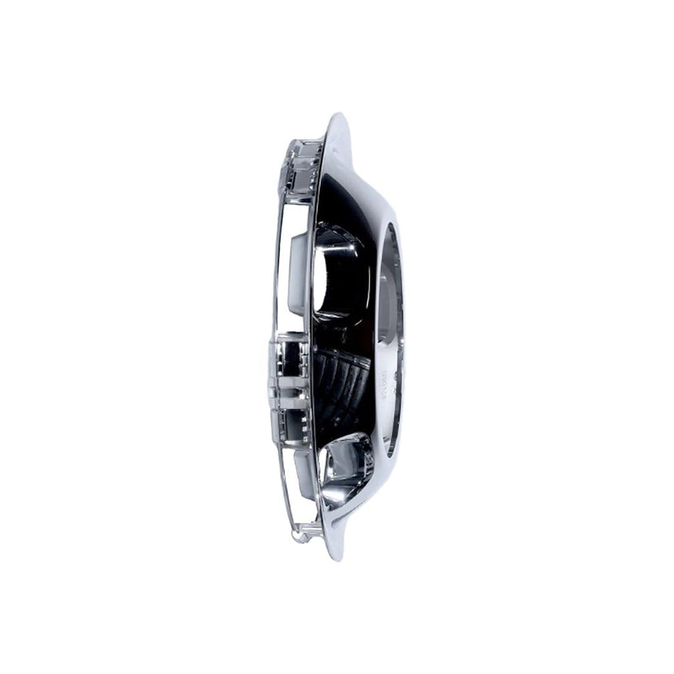 Coast to Coast International CCI Wheel Simulator IWCN9010F, Fits 17 Inch Wheels, Front, Chrome Plated, ABS Plastic, Push-On, Set of 2, Fits 2019-2025 Ram 3500 - Tradesman/SLT Models (Front)