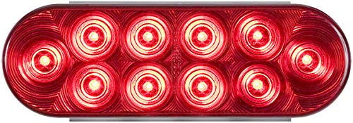 LED Tail Light, 6" Grommet Mount,10D