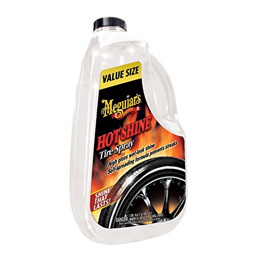 Meguiar's G12064 Hot Shine Tire Spray, 64 Fluid Ounces