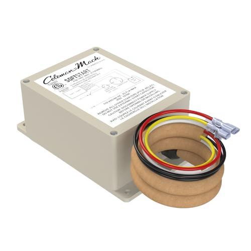 Coleman-Mach Soft Start Kit for All Coleman-Mach Air Conditioners and Heat Pumps - Reduces Start-Up Amperage by 75%, Fits Series 45000/47000/48000, Smooth Ramping for Improved Performance (1497-3601)