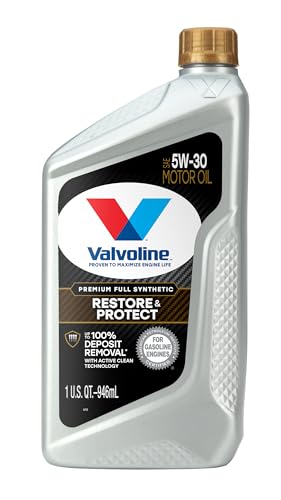 Valvoline Restore & Protect Full Synthetic 5W-30 Motor Oil 1 Quart