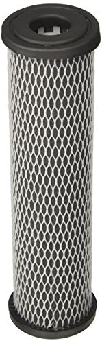 SHURflo 155002-43 10" Replacement Filter Cartridge - 1 GPM, at 60 PSI, Filters up to 2,500 Gallons, Carbon paper, 5 Micron rating, reduces Sediment, Taste, Odor, Iron, THM's, & VOC's, CE