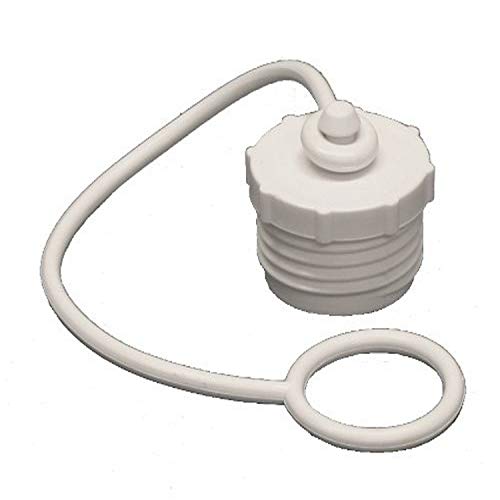 Aqua-pro AQP-27839 Garden Hose Plug & Strap, White