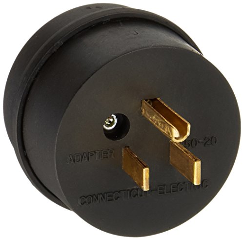 Connecticut Electric CESMAD5020 Plug Adaptor, Black