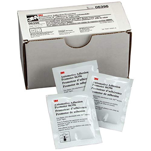 3M Automotive Adhesion Promoter, Sponge Applicator Packet 06396, 2.5 cc
