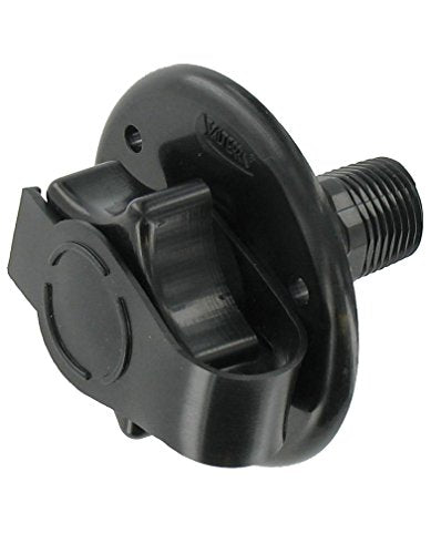 Valterra A01-0168BK Black 2-3/4" Flange Water Inlet