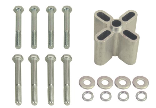Derale 31520 2" Fan Spacer Silver