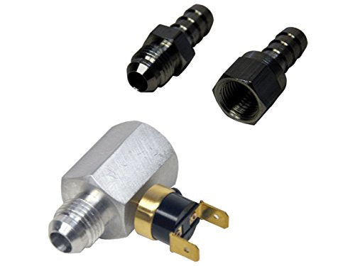 Derale 13021 -6AN x -6AN In-Line Fluid Thermostat