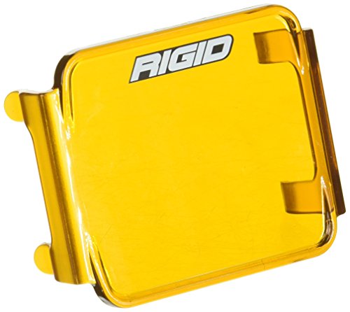 RIGID INDUSTRIES - D Series 3” Light Cover, Off Roading Light Cover, Durable Polycarbonate Plastic, Easy to Install, Snap On Cover, Light Protection, Off Roading Accessories (201933, 1 Cover, Yellow)