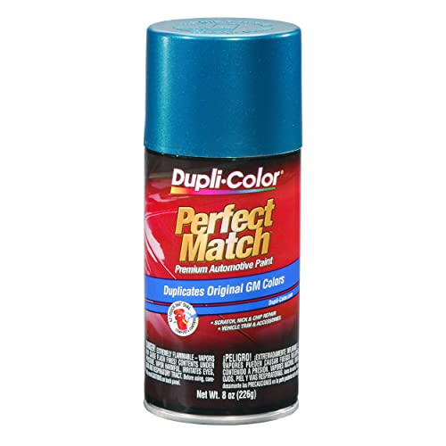 Dupli-Color Perfect Match Premium Automotive Paint, Bright Aqua (M), 8 oz