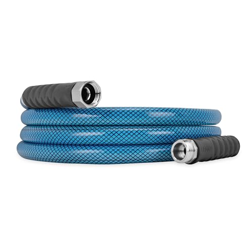 Camco TastePURE 10-Foot Premium Camper/RV Drinking Water Hose - Features a Heavy-Duty No-Kink Design with Strain Relief Ends & 5/8-Inch Inside Diameter - NSF Drinking Water Safe Certified (22823)