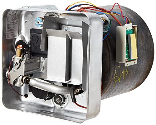 Suburban Advantage RV Tank Water Heater SW6DE - 6 gallon Porcelain Lined Steel Tank with Direct Spark Ignition (DSI) and Incoloy Electric Element (5239A)