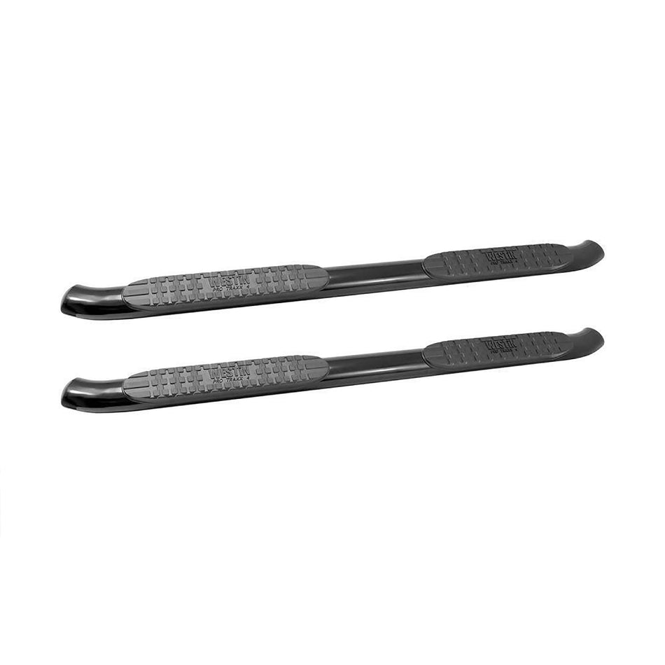Westin 21-23935 PRO TRAXX 4 Oval Nerf Bars fits 2015-2025 F-150 2017-2025 F-250 F-350 F-450 F-550 SuperCab Black Pair