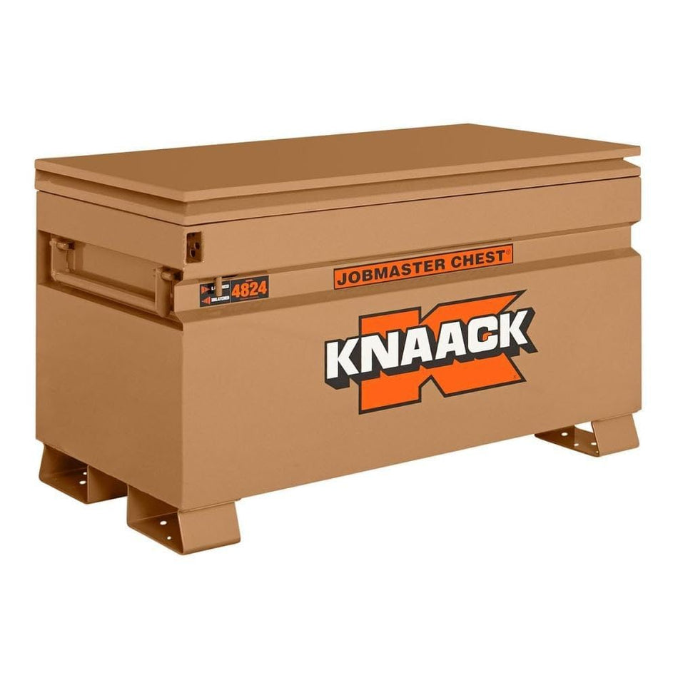 Knaack Chest-Style Box, Tan, 48x28.5x24 in, 1PK 4824-KL - 1 Each