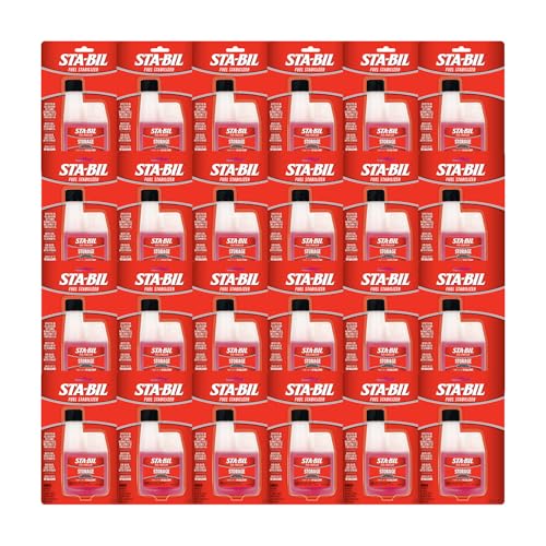 STA-BIL Storage Fuel Stabilizer - Guaranteed To Keep Fuel Fresh Fuel Up To Two Years - Effective In All Gasoline Including All Ethanol Blended Fuels - For Quick, Easy Starts, 4 fl. oz. (22204)
