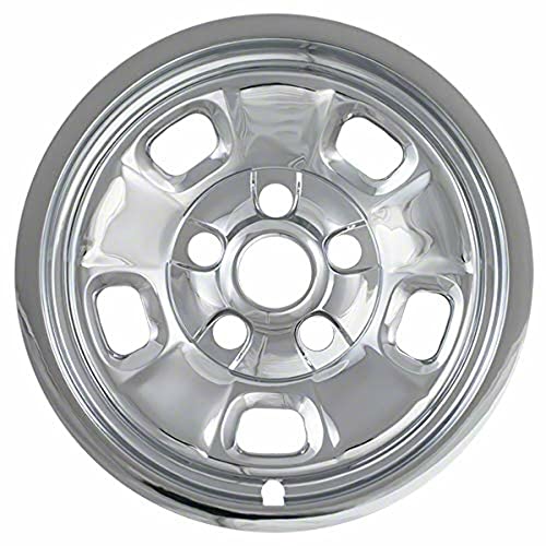 Fits 13-15 Dodge Ram 17" Wheels-4 pc Chrome Wheel Skins IWCIMP88X