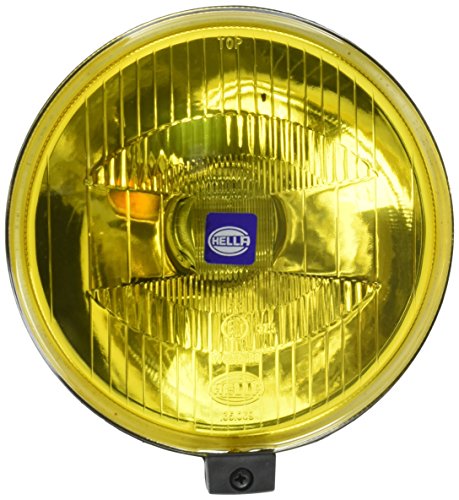 Hella 500 Series Amber High Performance Universal Driving Lamp, Ideal for ATVs, Jeeps, 4x4s, SUV, UTVs, Trucks (Single Lamp only) / 005750512