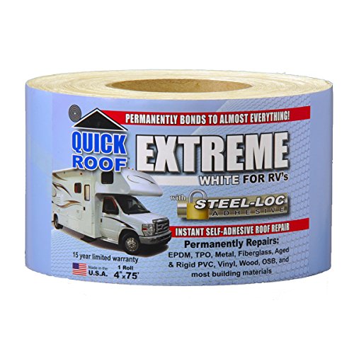 Cofair UBE475 Quick Roof Extreme White 4" x 75'