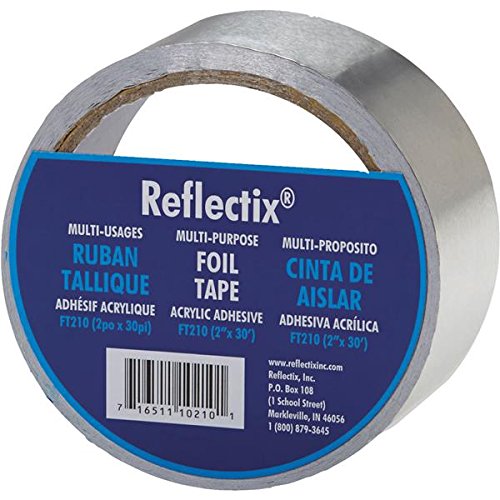 Reflectix FT21006 Foil Tape, 3" Length x 2" Width (Pack of 6)