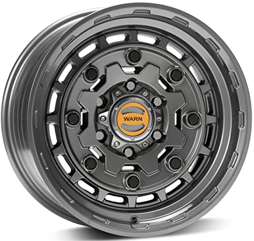 WARN 104490 Epic Wheels with Six-Lug Bolt Pattern, Gunmetal Gray - Fits: 2021 Ford Bronco and 2019-Current Ford Ranger, Toyota Tacoma, and Toyota 4Runner