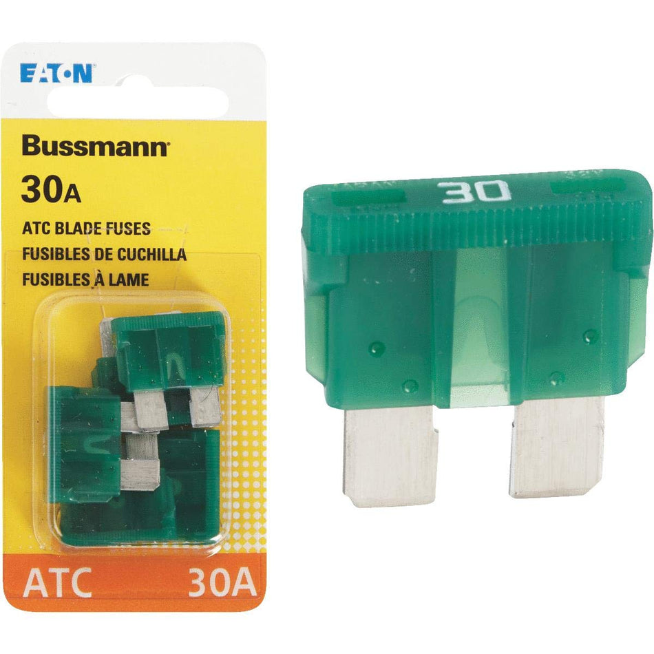 Bussmann 30 amps ATC Blade Fuse 5 pk