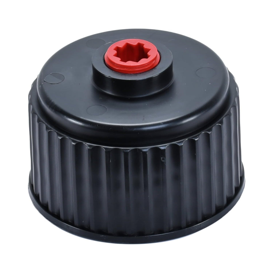 SpeedFX Utility Jug Replacement Cap 8842, Replacement For SpeedFX 5 Gallon Containers, Round, Plastic, Black, with O-Ring