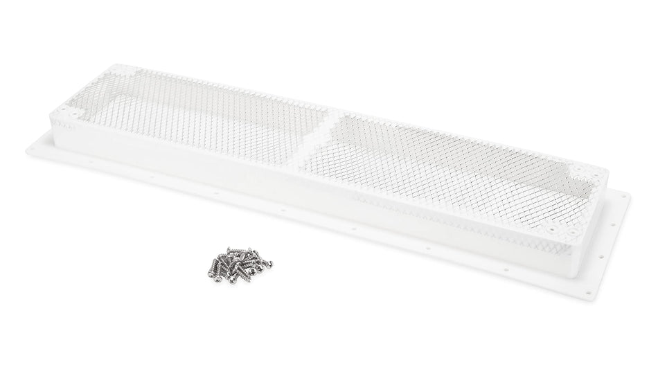Camco 42161 Bladeless RV Refrigerator Vent Fan, White, 12-Inch