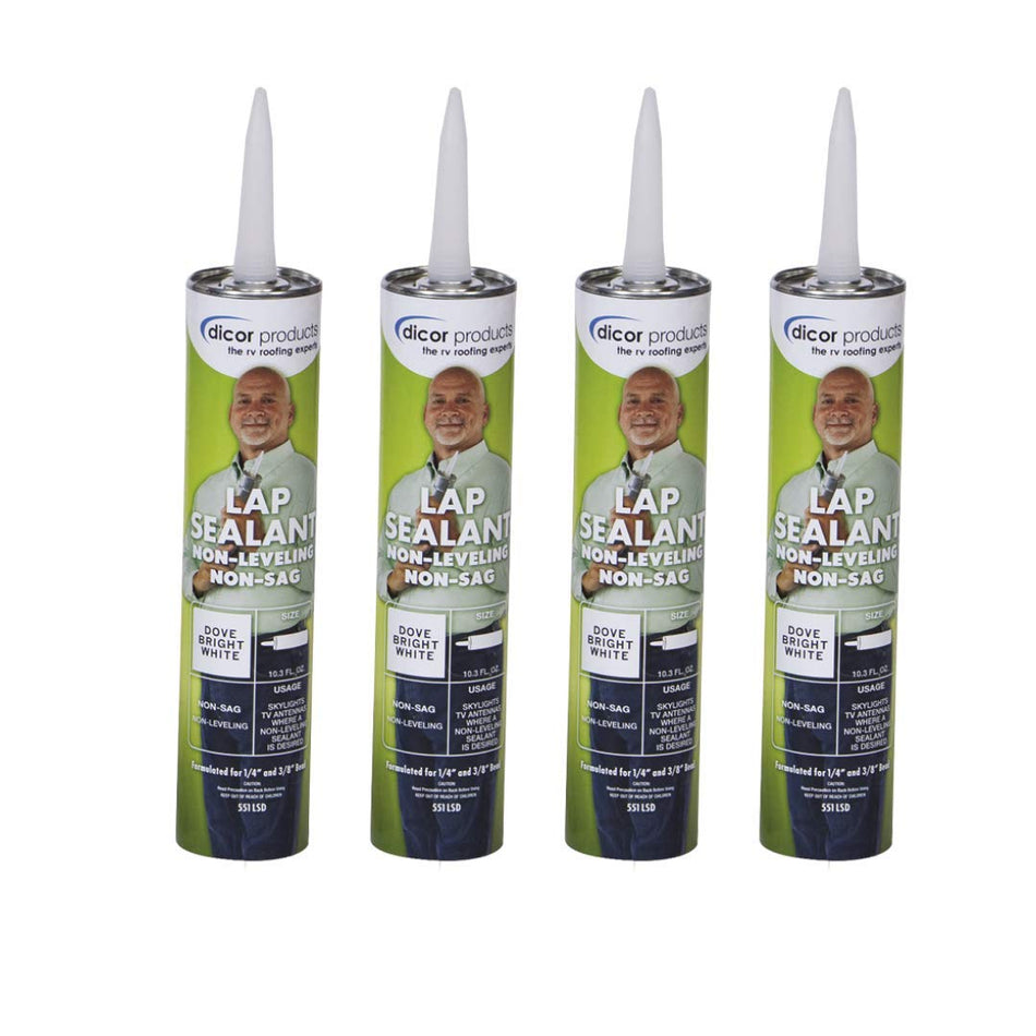 DICOR CORP 551LSV1 10.3OZTUB Lap SEALNT-Ivry