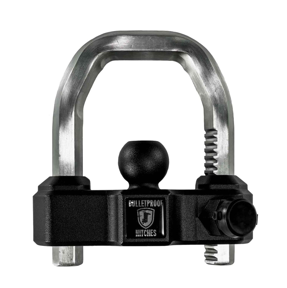 BulletProof Hitches - Extreme Duty Trailer Coupler Lock - Universal Trailer Lock with 1" Solid Steel Bar - Fits 1-7/8", 2" and 2-5/16" Couplers - Heat-Treated & Pick-Resistant