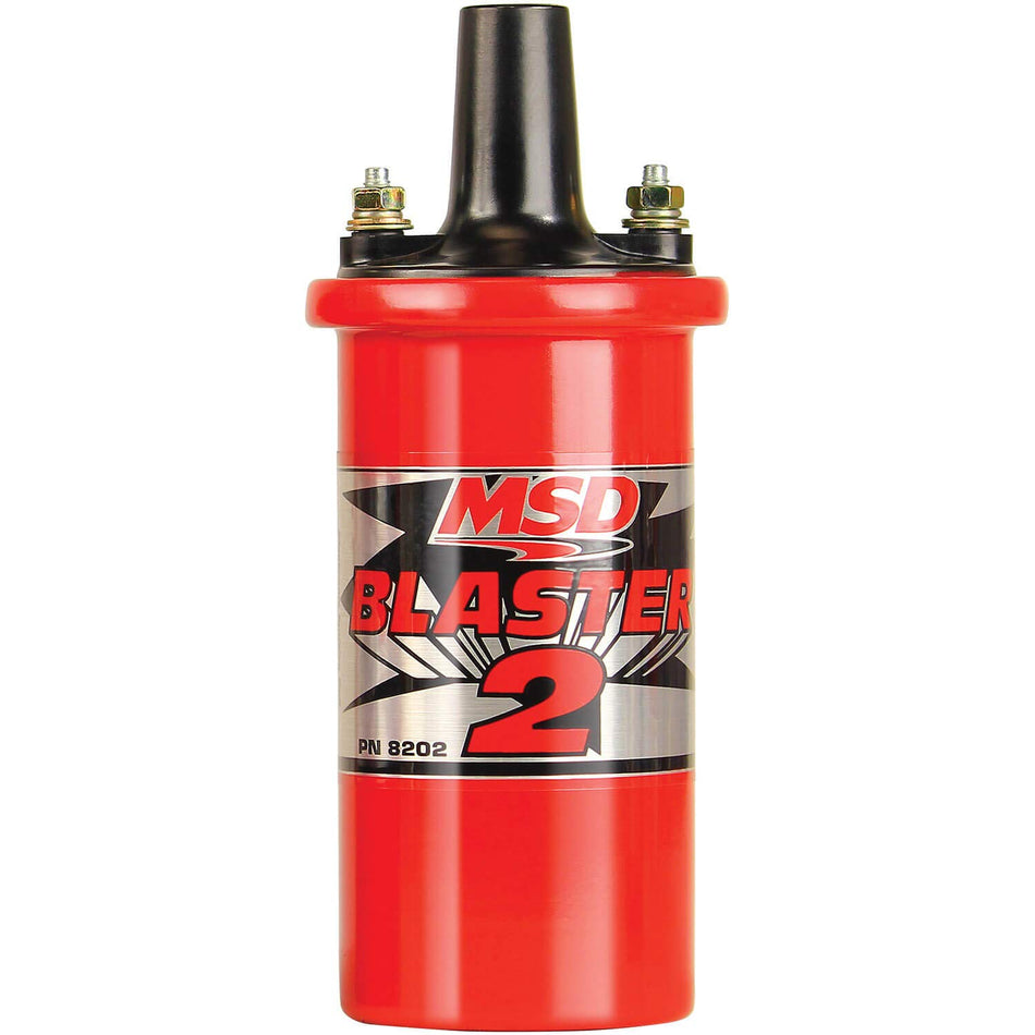 MSD 8202 Ignition Canister Coil Blaster 2 Series High Performance, Red, 6-series ignition