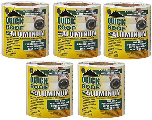 Cofair QR625 Quick Roof Pro Aluminum 6" x 25', Yellow