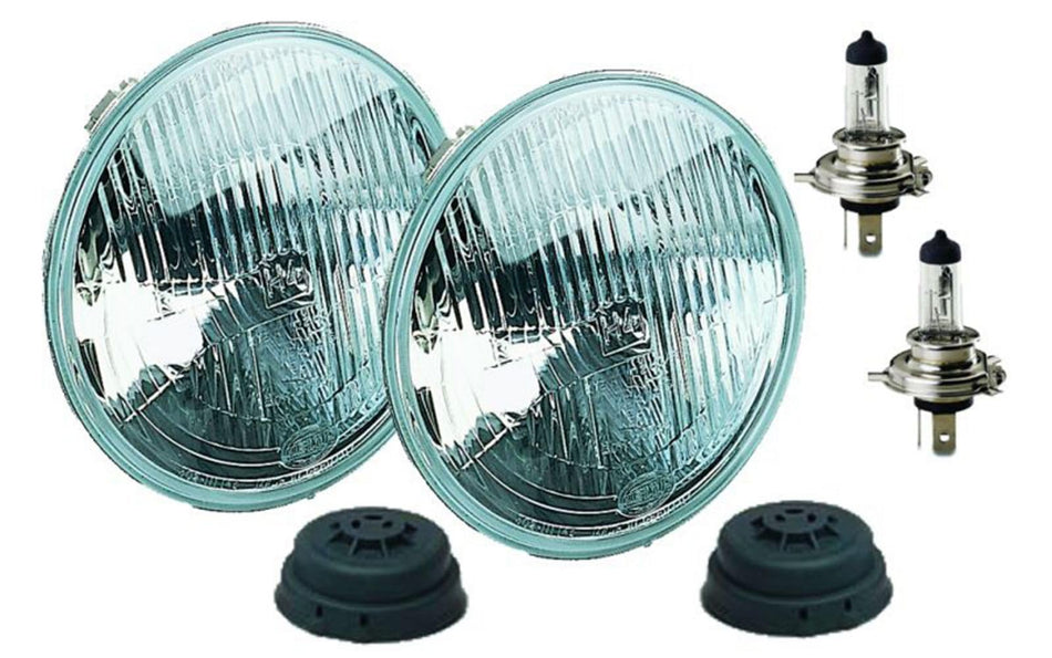 Hella 002395801 Vision Plus 165mm 12V High/Low Beam Halogen Conversion Headlamp Kit (H4 ECE), Multi
