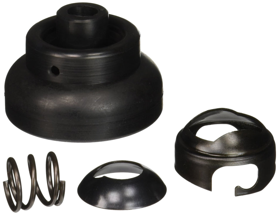 Valterra T50 3" Hub x 3" Bay with Cap Valve Assembly,Black