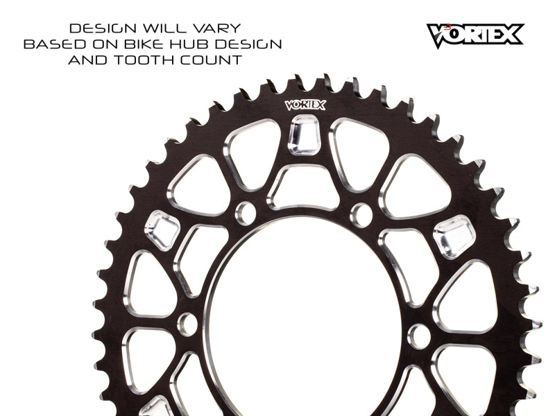 Vortex Racing V4 40 Tooth 530 Rear Sprocket - Black