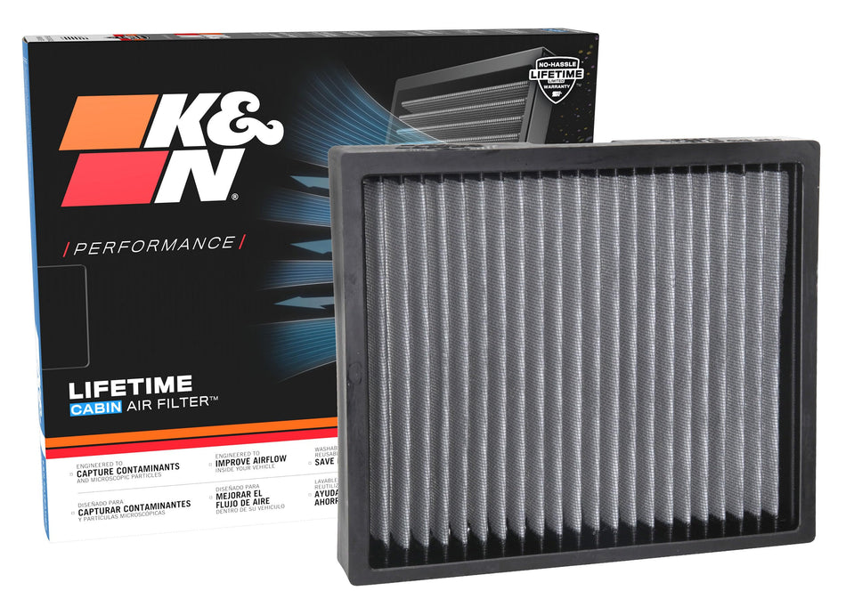 K&N LIFETIME Cabin Air Filter: Premium, Washable, Clean Air for your Cabin: Compatible with 2014-2025 Acura/Buick/Chervolet/Cadillac: (See Product Description for Select Models), VF2071