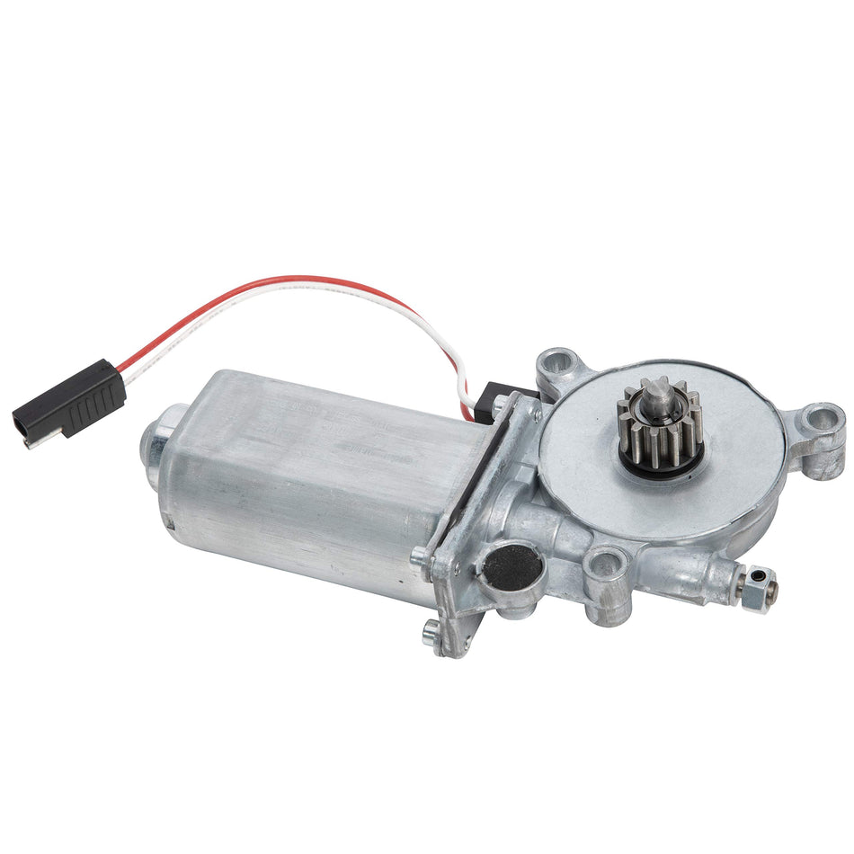 Solera Replacement Motor with Dual Connectors for Power Awnings on 5th Wheel RVs, Travel Trailers and Motorhomes