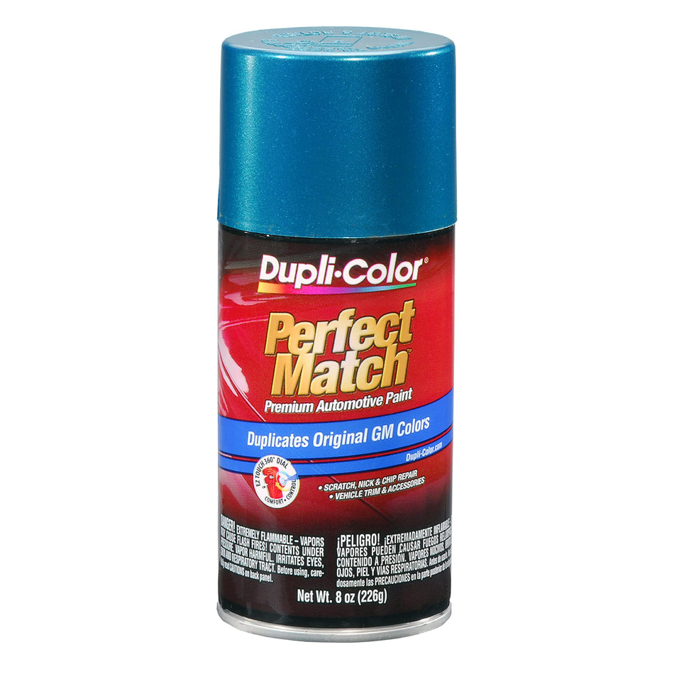 Dupli-Color Perfect Match Premium Automotive Paint, Bright Aqua (M), 8 oz