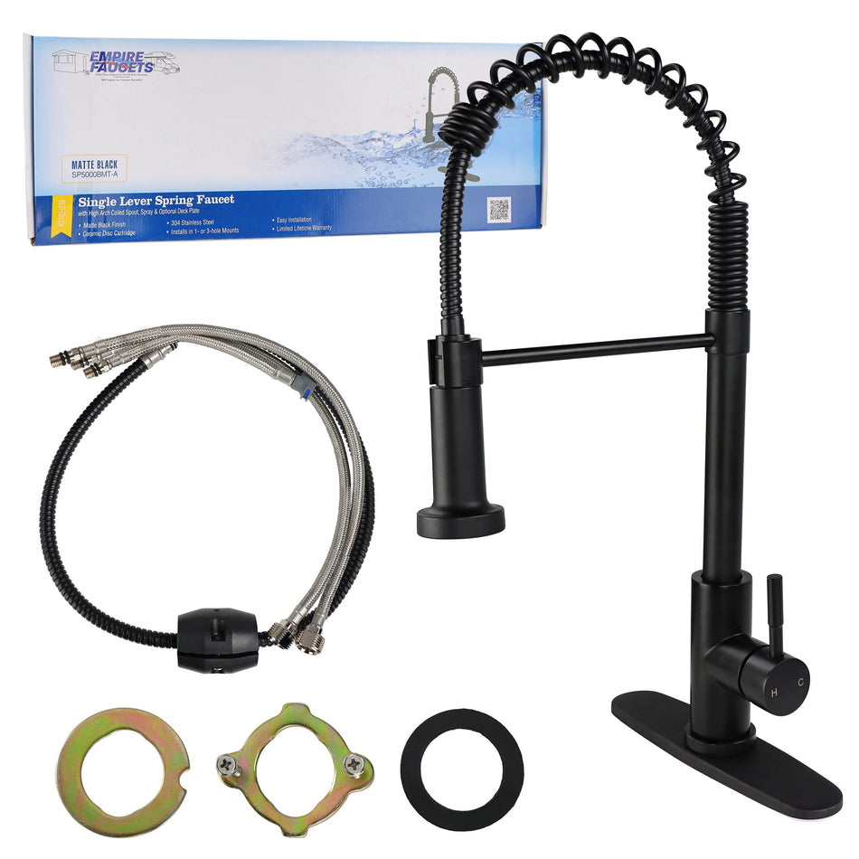 07-15 REPLACEMENT STEERING STABILIZER, DUAL FRONT, BLACK W/BT