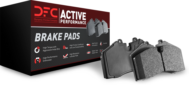 DFC 08-26 Nissan Z Front Low Metallic Active Performance Brake Pads