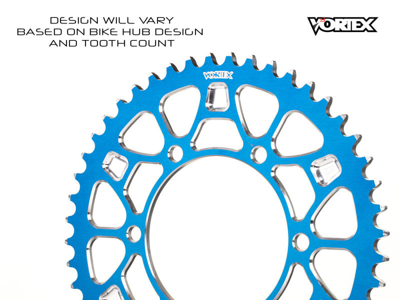 Vortex Racing V4 42 Tooth 530 Rear Sprocket - Blue